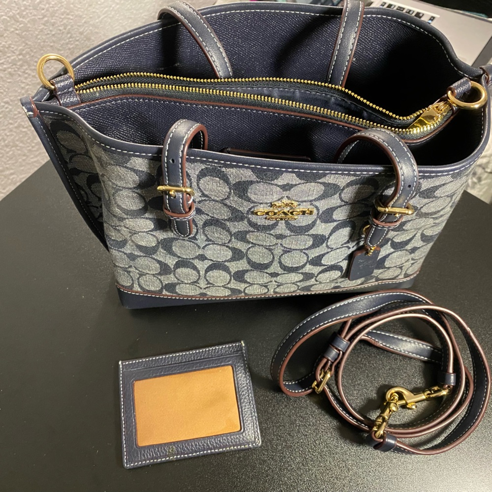 Stylish Blue Jean Women's Handbag